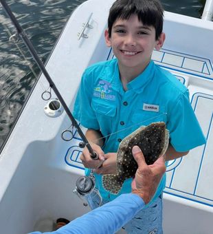 Southern Flounder in Choctawhatchee Bay 